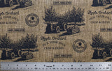 Apple Orchards - 45" - 100% cotton