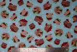 Cherries Baby - 44" - 100% cotton
