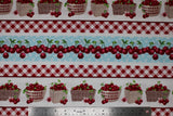 Cherries Baby - 44" - 100% cotton