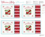 Cherries Baby - 44" - 100% cotton