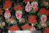 Holiday Flourish Festive Finery - 43/44" - 100% cotton
