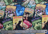 Harry Potter Book Cover Stack - 45" - 100% cotton