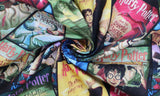 Harry Potter Book Cover Stack - 45" - 100% cotton