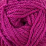Patons Inspired Yarn swatch in Fuchsia Tourmaline