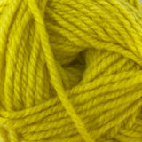 Patons Inspired Yarn swatch in Celery (yellow green)