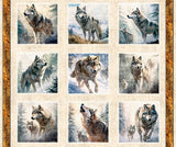 Running With The Pack - 44/45" - 100% cotton