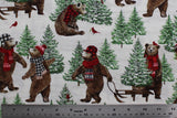 Beary Merry Christmas - 45" - 100% cotton