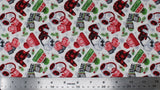 Beary Merry Christmas - 45" - 100% cotton