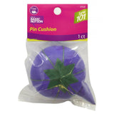 Tomato Pin Cushion with Strawberry Emery - Assorted Colours - 2-3/4" - Sew 101