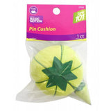 Tomato Pin Cushion with Strawberry Emery - Assorted Colours - 2-3/4" - Sew 101