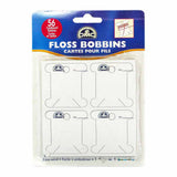 Cardboard Bobbins - 56 pcs - DMC