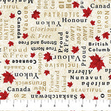 Oh Canada 14 - Stonehenge - 43/44" - 100% cotton