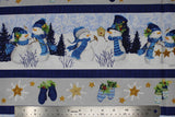 Let It Snow-Man! - 45" - 100% Cotton