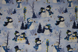 Let It Snow-Man! - 45" - 100% Cotton