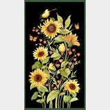 Sunflower Splendor - 45" - 100% cotton