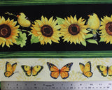 Sunflower Splendor - 45" - 100% cotton