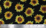 Sunflower Splendor - 45" - 100% cotton