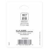 No-Sew Hook & Bar Sets - 3 sets - Silver - Unique Brand