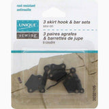 Skirt Hook & Bar Sets - 3 sets - Unqiue Sewing Brand