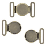 Magnetic Clasp - Antique Brass - 1 pair - Unique Sewing Brand