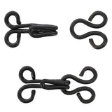 Hooks & Eyes - Black - 14pcs - Unique Sewing Brand