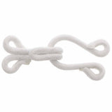 Covered Hook & Eyes - 4cm - 2 sets - Unique Sewing Brand