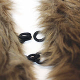 Covered Hook & Eyes - 4cm - 2 sets - Unique Sewing Brand