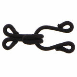 Covered Hook & Eyes - 4cm - 2 sets - Unique Sewing Brand