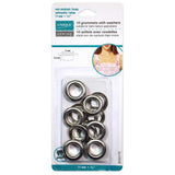 Grommets - 11 x 5.3mm (3/8″ x 3/16″) - 10 sets - Unique Brand