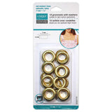 Grommets - 11 x 5.3mm (3/8″ x 3/16″) - 10 sets - Unique Brand