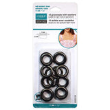 Grommets - 11 x 5.3mm (3/8″ x 3/16″) - 10 sets - Unique Brand