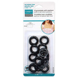 Grommets - 11 x 5.3mm (3/8″ x 3/16″) - 10 sets - Unique Brand