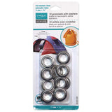 Grommets - 11 x 7mm (3/8″ x 1/4″) - 10 sets- Unique Brand