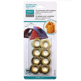 Grommets - 11 x 7mm (3/8″ x 1/4″) - 10 sets- Unique Brand