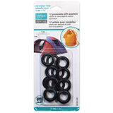Grommets - 11 x 7mm (3/8″ x 1/4″) - 10 sets- Unique Brand