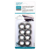 Grommets - 14 x 8.4mm (9/16″ x 5/16″) - 8 sets - Unique Brand