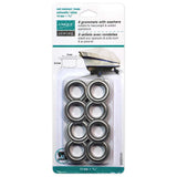 Grommets - 14 x 8.4mm (9/16″ x 5/16″) - 8 sets - Unique Brand