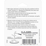 Jean Buttons - 17mm (5/8") - 6pcs - Unique Sewing Brand