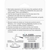 Jean Buttons - 20mm (3/4") - 6pcs - Unique Sewing Brand