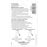 Cap Snaps - 11.5mm (1/2") - 6 sets - Unique Sewing Brand