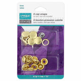 Cap Snaps - 11.5mm (1/2") - 6 sets - Unique Sewing Brand
