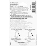 Cap Snaps - 11.5mm (1/2") - 6 sets - Unique Sewing Brand