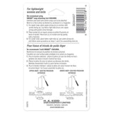 Cap Snaps - 11.5mm (1/2") - 6 sets - Unique Sewing Brand