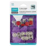 Cap Snaps - 11.5mm (1/2") - 6 sets - Unique Sewing Brand