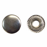 Heavy Duty Snaps - 15mm (5⁄8″) - 6 sets - Unique Brand