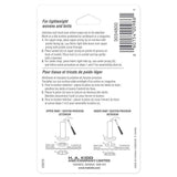 Mini Snaps with Tool - Silver - 8mm (1/4") - 10 sets - Unique Sewing Brand