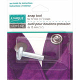 Snap Tool for 1/2" Snaps - Unique Sewing Brand