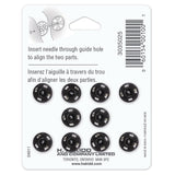 Sew on Snap Fasteners 11mm 10ct
