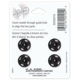 Sew on Snap Fasteners 15mm 4ct