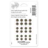 Sew on Snap Fasteners Asst 24ct
